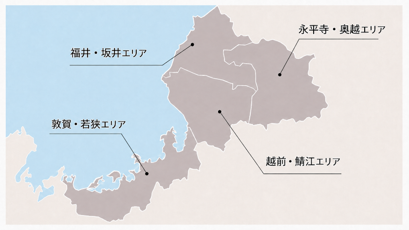 福井県マップ