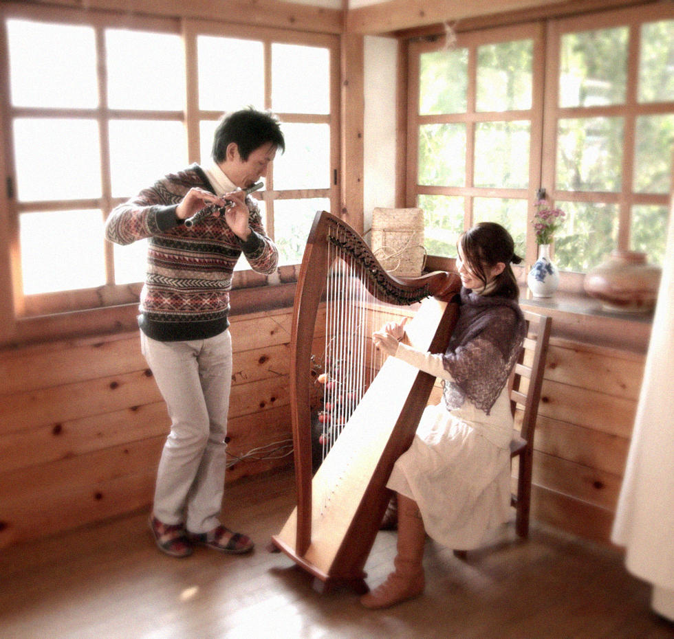 愛宕坂桜音楽会2018「hatao & nami ライブ」