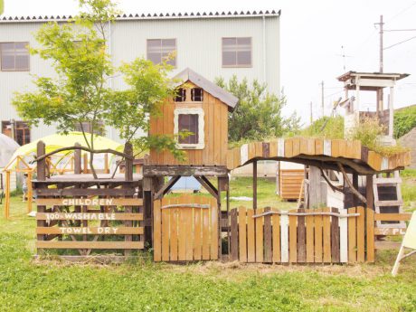 この冬の豪雪で倒壊した子どもの遊び場「プレーパーク」が復活したよ！