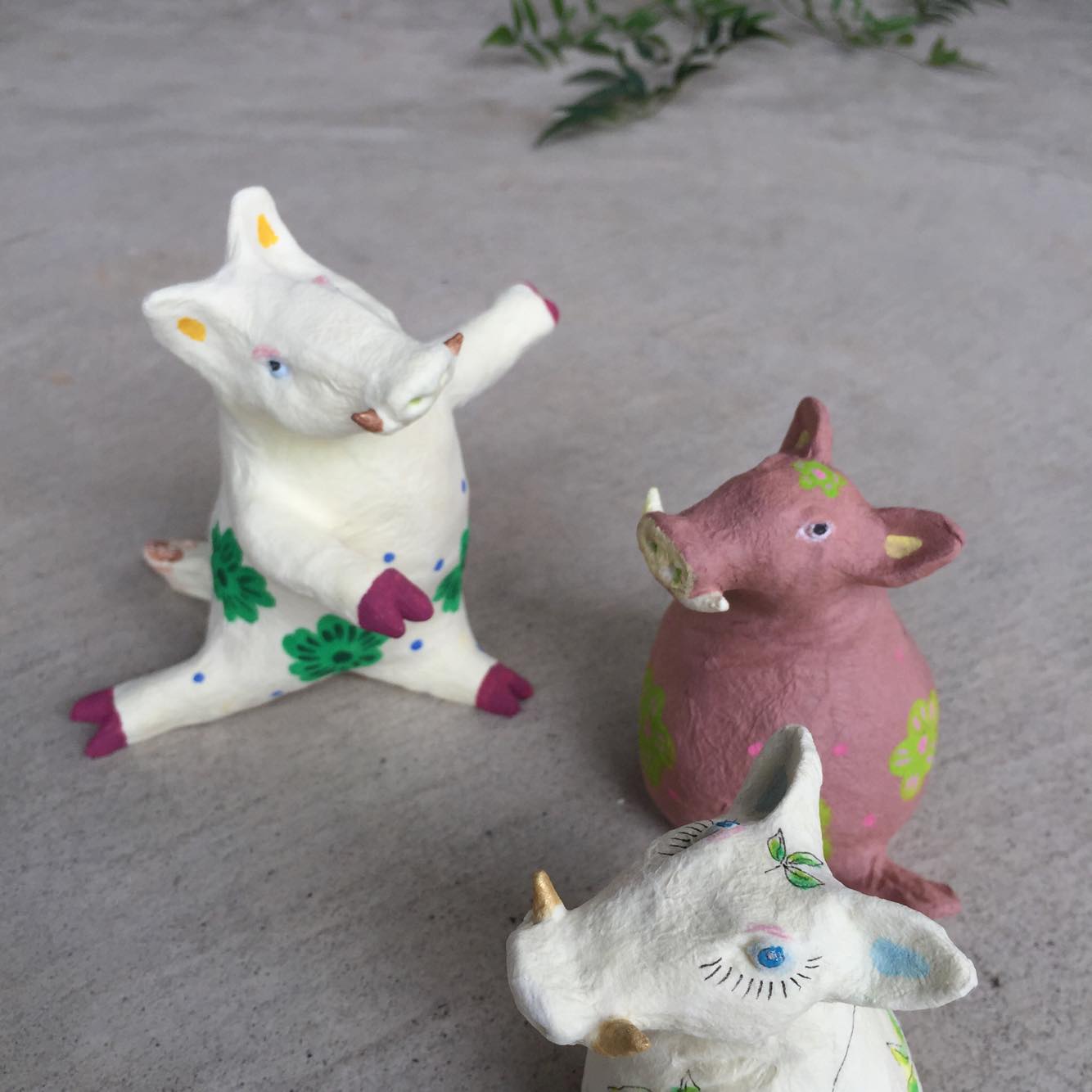 えとの「いのしし」展