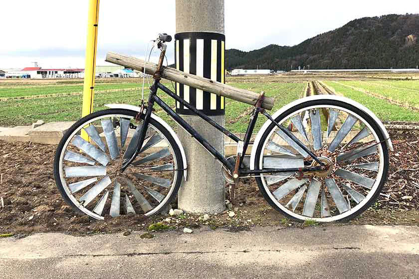 ただの古い自転車ではないのです。【ヒトコマ】