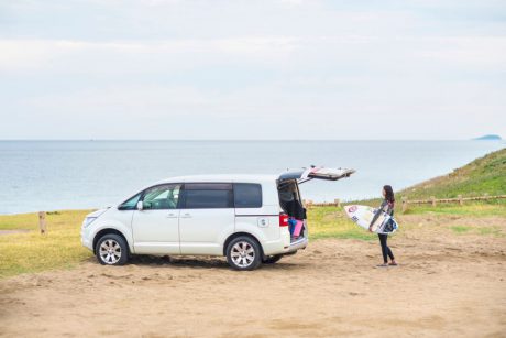 「今日も海にいます」。福井市在住 プロサーファー 神田愛子さん【私とクルマ】