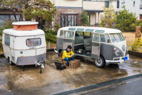 「春が来たから、出かけよう」。福井市の会社員 五十嵐さんの愛車はワーゲンバス【私とクルマ】