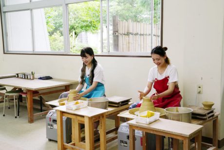 芸術の秋！福井の伝統工芸アイドル「さくらいと」と電動ろくろ体験してきたよ。