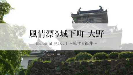 30秒で見る美しい風景動画『大野の城下町』【Beautiful Fukui～旅する福井～】
