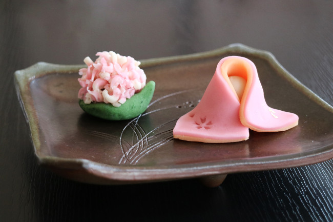 お雛祭りの和菓子作り メイン画像