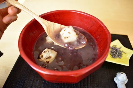 福井市の和菓子屋さん「まめだまめお」の“特製ぜんざい”で、心もカラダもほっこりあったまろう♡