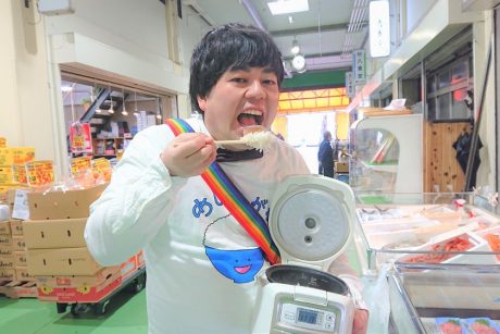 こにおの新企画「 突撃!!隣の白飯に合うおかず探しの旅～ふくい鮮いちば～」【住みます芸人日記】