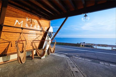 海が見える！ 遊び心満載カフェで親子時間♪ 〜蕎麦cafe Maruta屋〜【越前町】