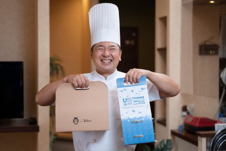 【ふくいデザイン探訪Vol.4・グリルあまから】おしゃれな見た目で環境にも優しい。「岡持ち」を現代風にアレンジしたテイクアウトパッケージの開発。