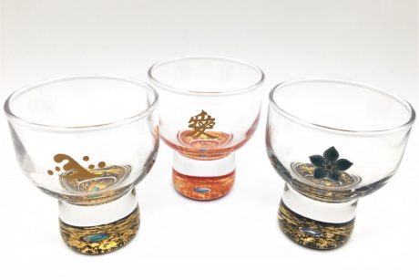 ★受付期間終了★【2021お年玉プレゼント】蒔絵職人・山口明子さんの手仕事、戦国武将ゆかりの文様の蒔絵入りグラスを３名様にプレゼント！