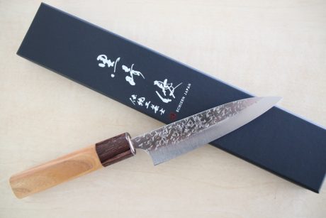 ★受付期間終了★【2021お年玉プレゼント】越前市の「黒崎打刃物」の黒崎優 高級ペティナイフ 120㎜「雫」を１名様にプレゼント！