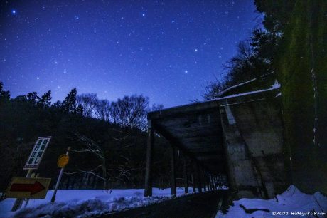 鉄道遺産の星空！ 南越前町の旧北陸線山中ロックシェッドで星を見てきました！【ふくい星空写真館】
