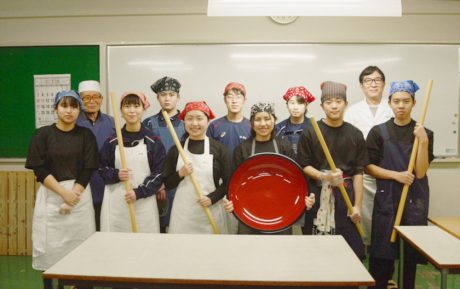 県内高校そば打ち界の“名門”、啓新高校そば部を取材しました。