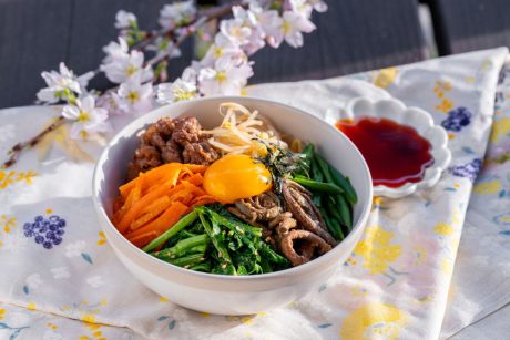 ◎4月のごちそうレシピ◎「菜の花のピビンバ」