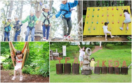 ★受付期間終了★【プレゼント】子どもと一緒に無料で遊べるスペースも盛りだくさん♪ 池田町の「ツリーピクニックアドベンチャーいけだ」から“メガジップライン or ディスカバリーコース 招待券”を10名様にプレゼント！