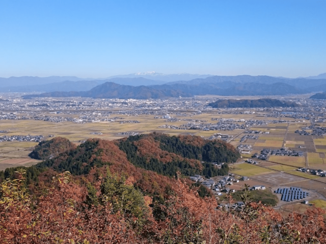 福井県「三床山」の紅葉
