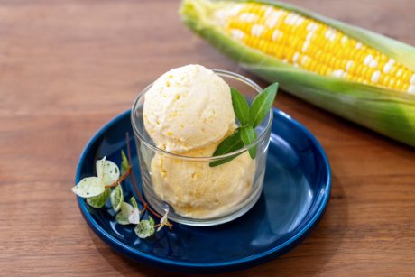 ◎8月のごちそうレシピ◎「とうもろこしのアイスクリーム」