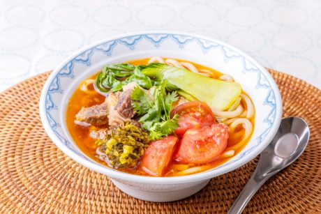 ◎9月のごちそうレシピ◎「台湾風牛肉うどん」