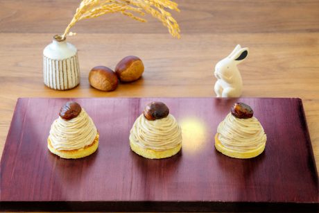 ◎10月のごちそうレシピ◎「お月見モンブラン」