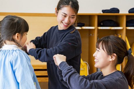 【仁愛女子短期大学×ふーぽ第2弾！】読むだけで幼児教育学科についてわかっちゃう！？ ジンタンの幼児教育学科の魅力を学生と先生に聞いてみたよ。