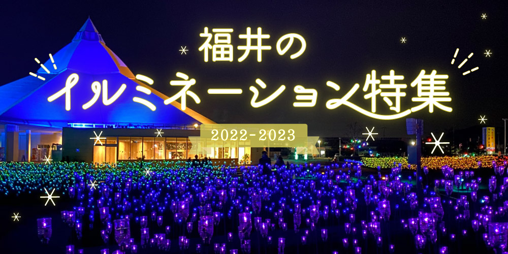 【2022～23年最新版】福井のイルミネーション特集☆冬空を美しく彩る灯りを見に行こう♪