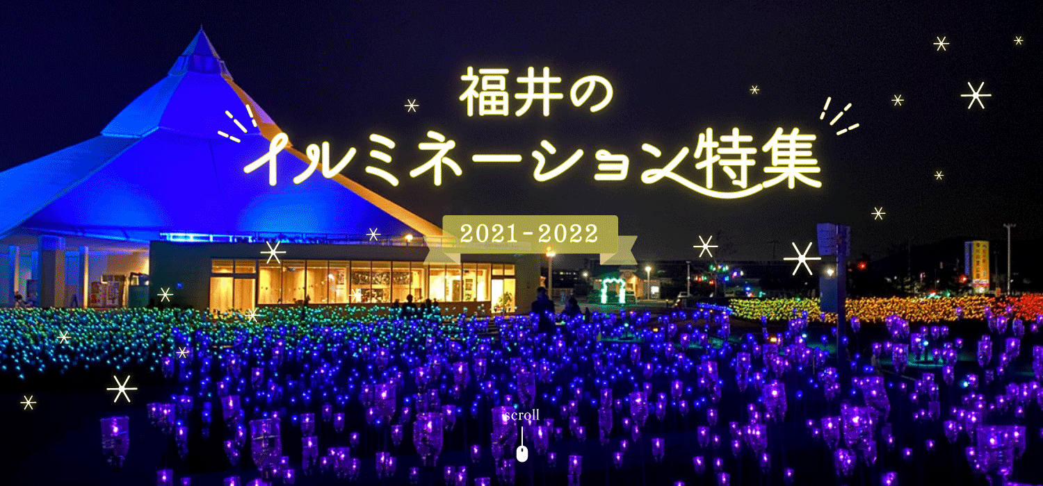福井のイルミネーション特集2021-2022☆冬空を美しく彩る灯りを見に行こう♪