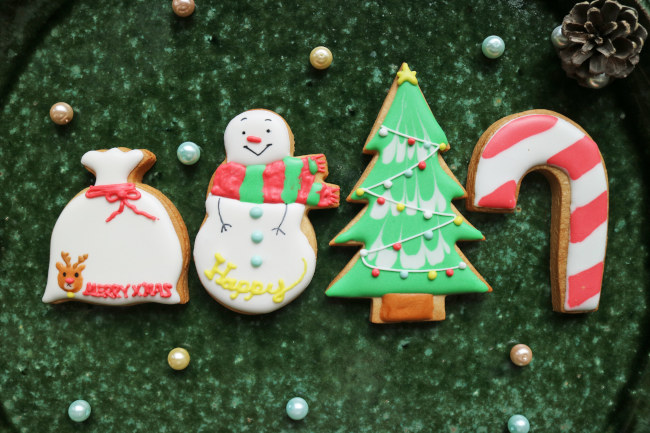 クリスマスのアイシングクッキー作り メイン画像