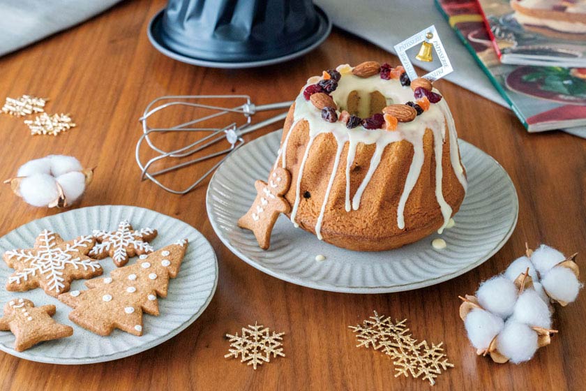 クリスマスを彩る焼き菓子レシピ。ラム酒が香る「ドライフルーツ・ケーキ」とスパイスクッキー「スペキュロス」。