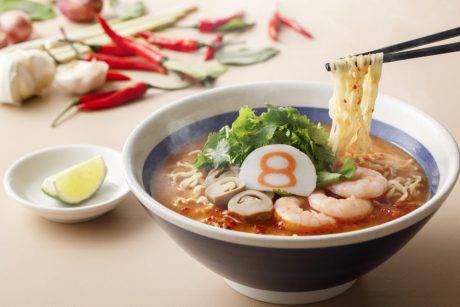 ★受付終了★【プレゼントあり♪】本場タイの8番らーめんでも太鼓判！ ヤミツキになる「トムヤムクンらーめん」が7/11(月)から期間限定で登場。