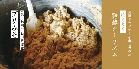 発酵デザイナー小倉ヒラクの《ほくりく発酵ツーリズム》-第17回- ブリみそ(石川県能登編）