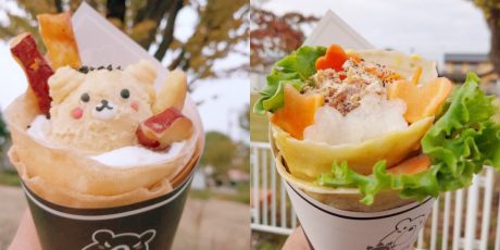 “悪可愛い”クマちゃんが目印。福井の移動クレープ屋さん「ルぐま」はチャーシューがイチオシ！？