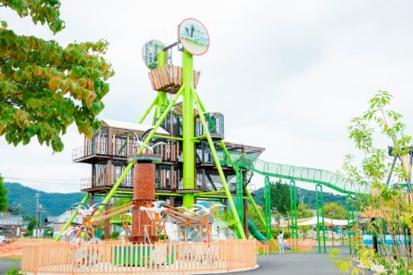 リニューアルした越前市「武生中央公園」は楽しくて新しい遊具がいっぱいだったよ！