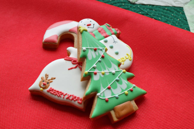 飾れて 食べれる クリスマスのアイシングクッキーづくり
