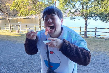 こにおの突撃シリーズ！ 若狭町の伝統漁法「たたき網漁」を見学してきた！ 【福井よしもと芸人日記】