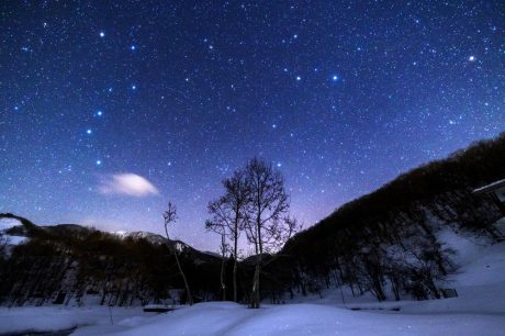 雪原の星空！ 大野市の妻平湿原で星を見てきました！ 【ふくい星空写真館】