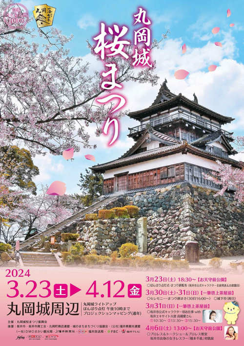 丸岡城桜まつり メイン画像