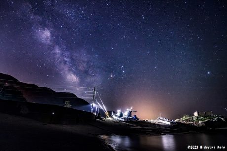 亀島の星空☆福井市にある亀島園地周辺で星を見てきました！ 【ふくい星空写真館】