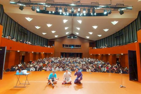 飯めしあがれこにおの「単独ライブ【わかさめし】の裏側」。最後にエンドロールもあるよ！【福井よしもと芸人日記】