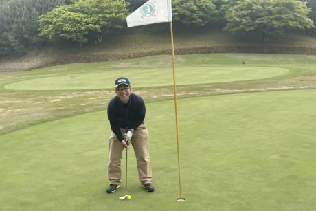 カリマンタンむーちゃんが越前カントリークラブでラウンドデビューしてきました！