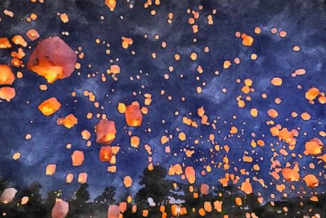 ★受付終了★【プレゼントあり】七夕に願いを込めて飛ばそう！ 7/8(土)にランタンのイベントが越前そばの里で開催されるよ。