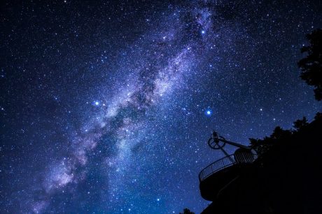 祝・星空遺産認定！ 月球儀モニュメントと天の川☆大野市にあるファミリー芝生広場で星を見てきました！【ふくい星空写真館】