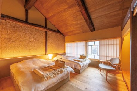 静かな宿場町で過ごす 繭ごもりの時間。南越前町の「sou’s minka Luru」。