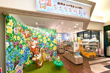 福井駅の「ちさリスのお家」は、“かわいい”だけじゃなく福井の“ホンモノ”に出合える！ お土産品はもちろん普段使いにもおすすめ。
