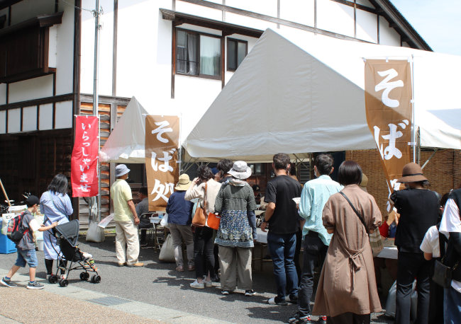 今庄そばまつり