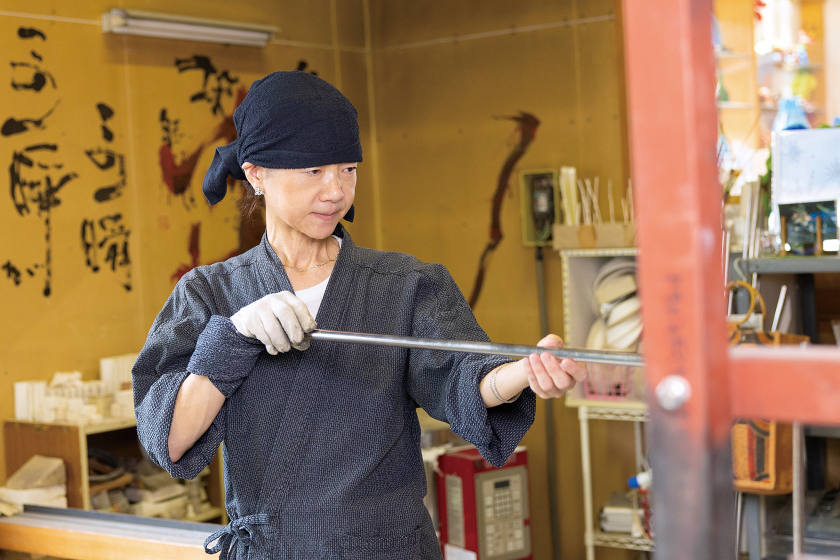 「心を込めたガラス作り。いつでも小浜の海を感じて。」ガラス工房KEiS庵（小浜市）の職人・竹田恵子さん【嶺南こんにちは通信】