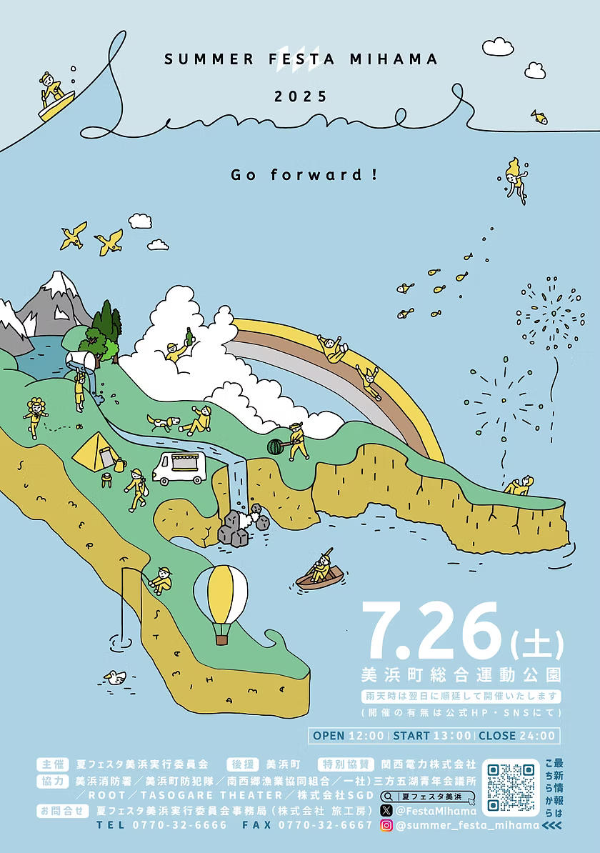 SUMMER FESTA MIHAMA 2025（夏フェスタ美浜2025） メイン画像