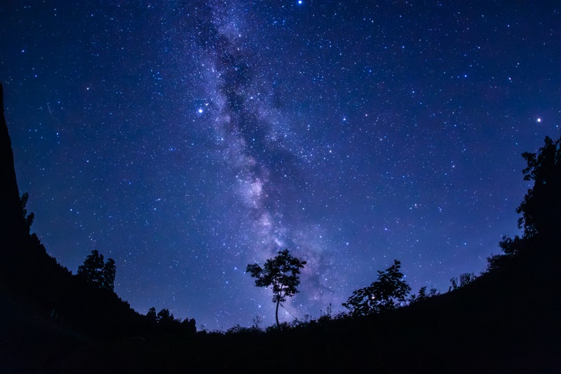 夜の滝と星空！ 勝山市の大滝で星を見てきました！！【ふくい星空写真館】