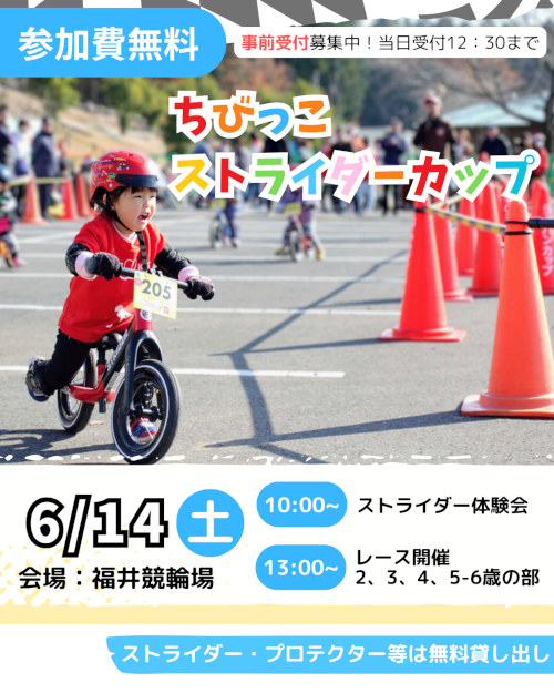 ちびっこストライダーカップ メイン画像