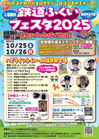 鉄道ふくいフェスタ2025